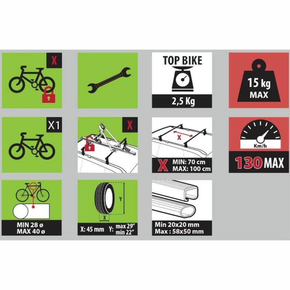 Suport bicicleta 00240 Automax