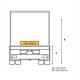 Autocolant reflectorizant Long Vehicle set 40x10cm H. Lucas