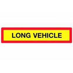 Autocolant reflectorizant Long Vehicle set 40x10cm H. Lucas