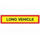 Autocolant reflectorizant Long Vehicle set 40x10cm H. Lucas