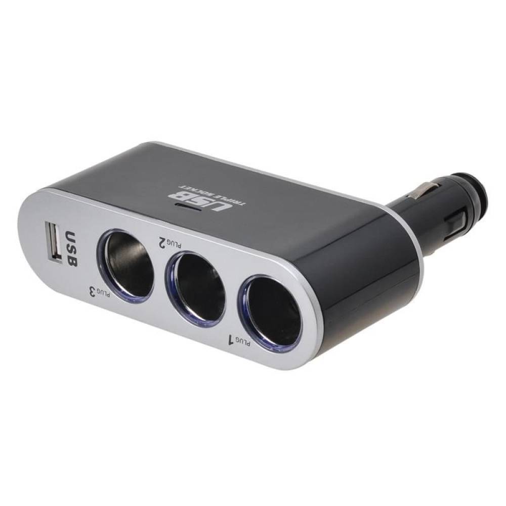 Stecher 3 prize 12 / 24V cu USB 7533 Automax