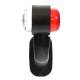 Lampa gabarit cu brat cu cot 90°, 180mm, alb-rosie, 12-24V, W21.5z 265 Was