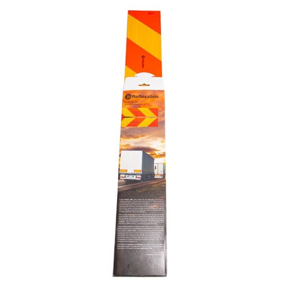 Autocolant reflectorizant vehicul scurt (in dungi) 565x130mm 4001MSA Reflex