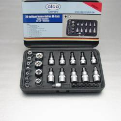 Trusa chei 29 piese (tubulare si torx) PRO 449.00 Alca