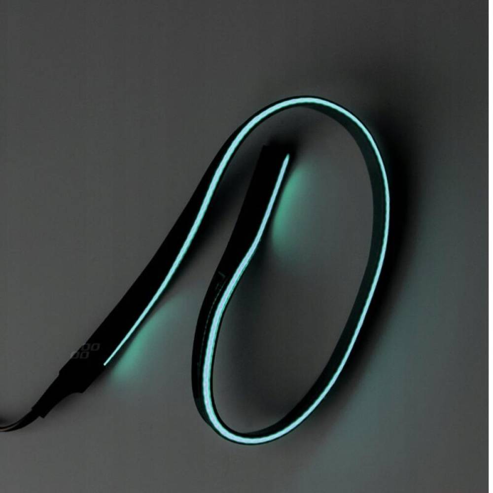 Banda Led Flexibila, COB, Albastru, 2x30cm, 12V, Amio 04578