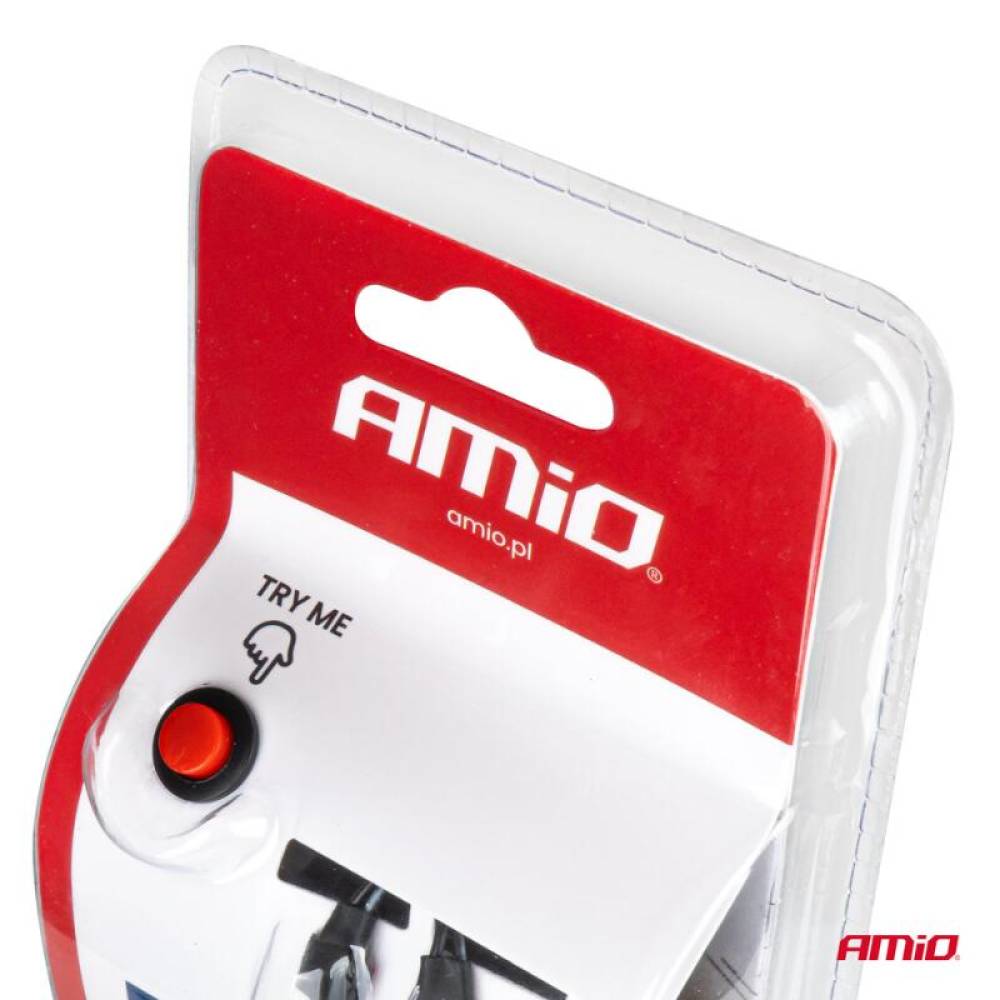 Banda Led Flexibila, COB, Albastru, 2x30cm, 12V, Amio 04578