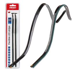 Banda Led Flexibila, COB, Albastru, 2x30cm, 12V, Amio 04578
