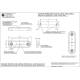 Lampa gabarit 84x24,LED, slim, rosie, 12-24V, W97.1 709 Was