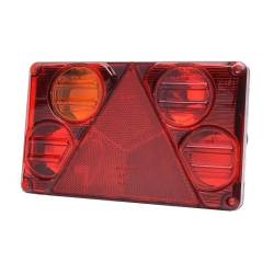 Lampa spate 232x142, 6 functii, cu triunghi, cu ceata si numar, stanga, W70L 387 Was