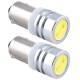 Set 2 becuri pozitie cu LED COB 12V/1W T4W BA9S Aluminiu, Racesport LIT16BN