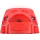 Lampa numar cu cocoasa, 96x64, 4 LED-uri, rosie, cu papuci, FT-031-A Fristom 
