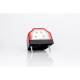 Lampa numar cu cocoasa, 96x64, 4 LED-uri, rosie, cu papuci, FT-031-A Fristom 
