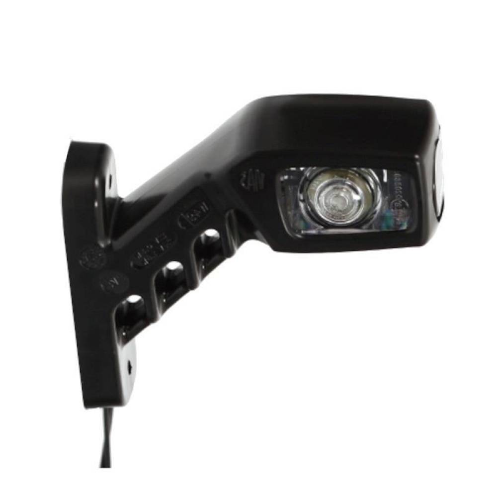 Lampa gabarit cu brat oblic 45°, 135mm, LED, dreapta, 12-24V, W49 241P Was 