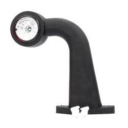 Lampa gabarit cu brat cu cot 90°, 175mm, LED, alb-rosie, 12-36V, FT-009-F Fristom