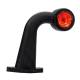 Lampa gabarit cu brat cu cot 90°, 175mm, LED, alb-rosie, 12-36V, FT-009-F Fristom