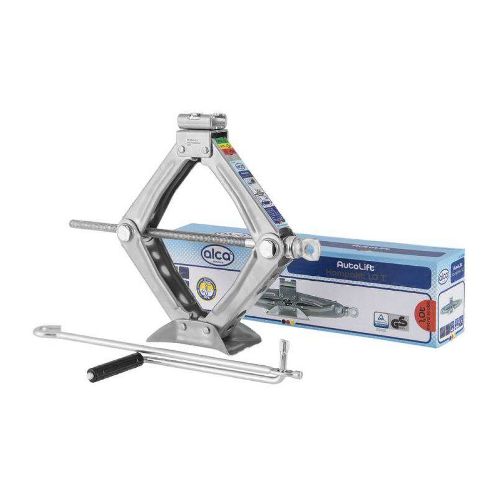 Cric foarfeca, 1T, 25-35cm, cu manivela, TUV, 436.10 Alca
