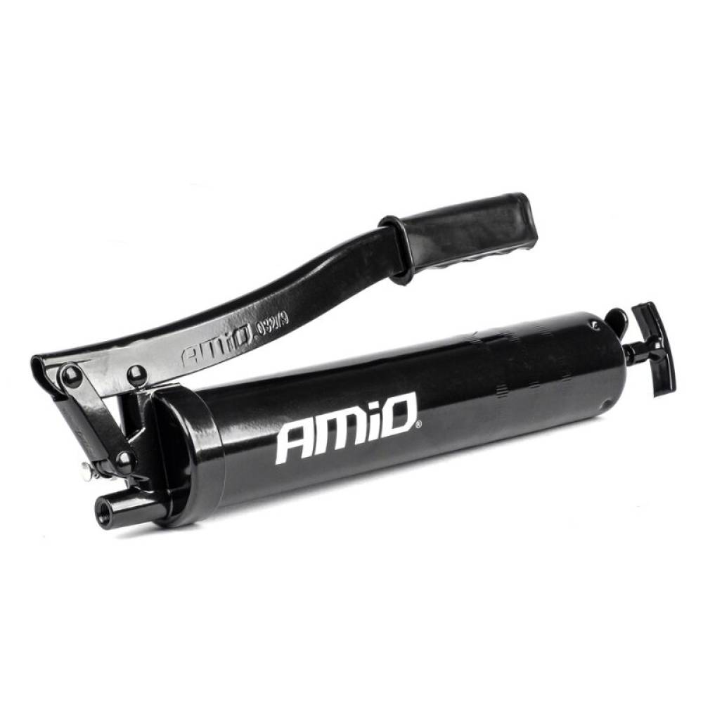 Pompa gresat 500ml, cu tija si furtun,  Amio-03279