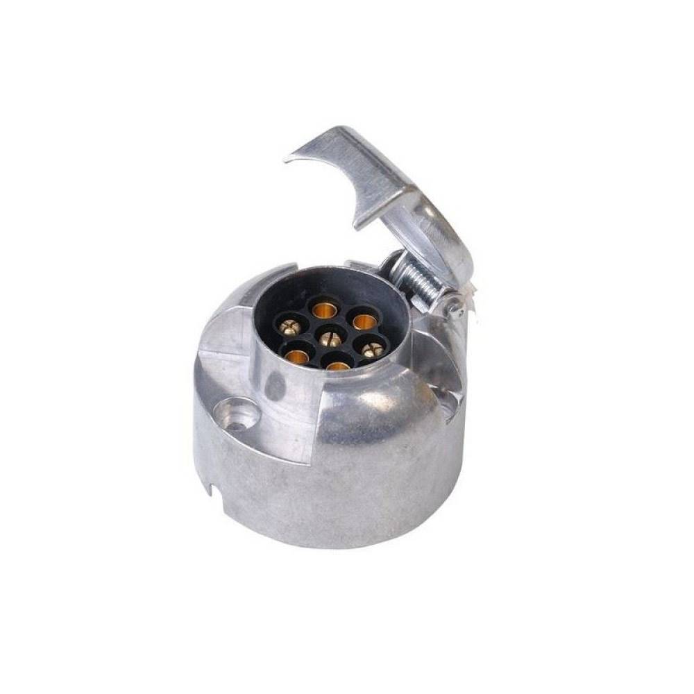 Priza remorca 7 pini, 12V, metal WGN006/k Hico