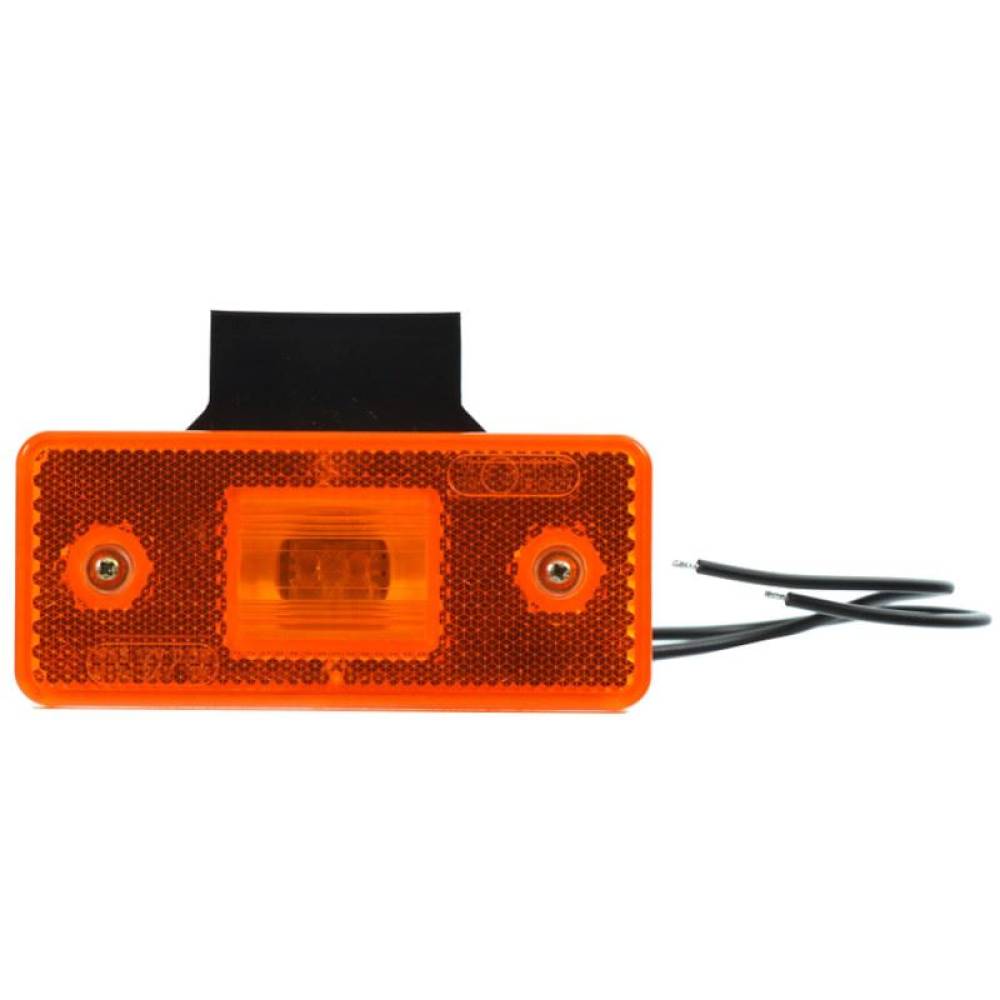Lampa gabarit 116x66, LED, galbena, cu suport, 12-24V, W17D 101Z Was Lampa gabarit 116x66, LED, galbena, cu suport, 12-24V, W17D 101Z Was