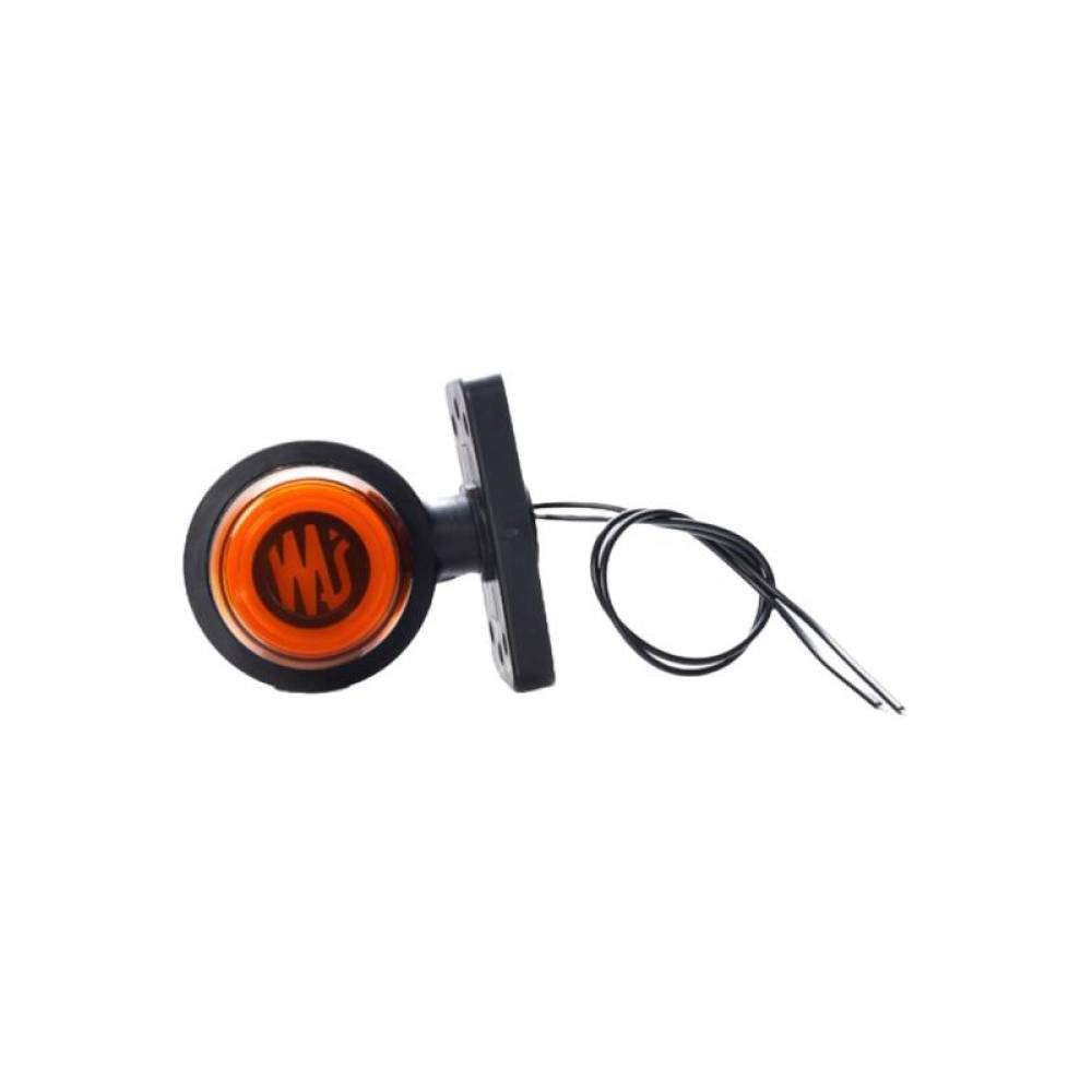 Lampa gabarit brat 60mm, Led NEON, galben cu rosu, stanga-dreapta, W74.2A LOGO 2260/II Was 