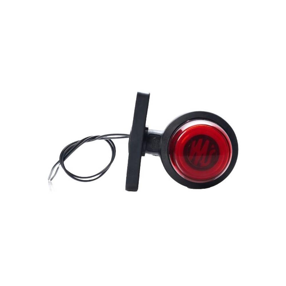 Lampa gabarit brat 60mm, Led NEON, galben cu rosu, stanga-dreapta, W74.2A LOGO 2260/II Was 