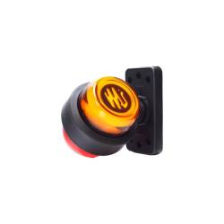 Lampa gabarit brat 60mm, Led NEON, galben cu rosu, stanga-dreapta, W74.2A LOGO 2260/II Was 