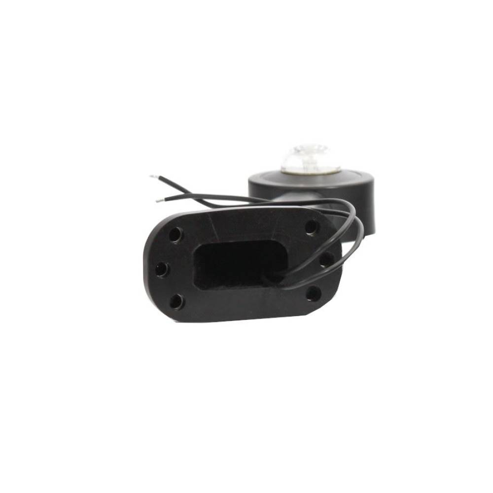 Lampa gabarit cu brat 187mm, oblic 45°, LED, alb-rosie, stanga, 12-24V, W21.3 136L Was  