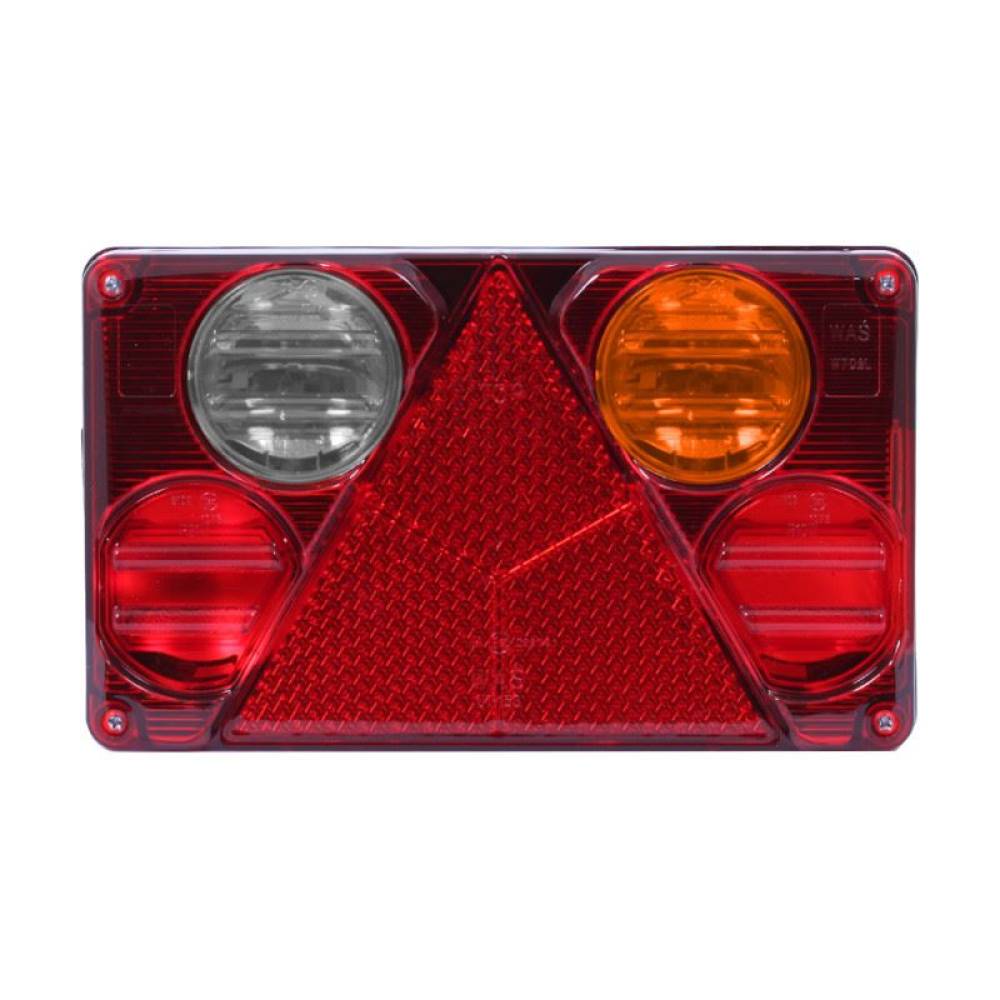 Lampa spate 232x142, 6 functii, cu triunghi, cu mers inapoi, dreapta, W70P 388 Was
