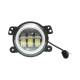 Set 2 proiectoare ceata cu DRL (Angel Eyes) 3 functii, lumini de zi, ceata si semnalizare, fi90mm, Dacia, Renault, Jeep, Dodge, Chrysler, BK69122