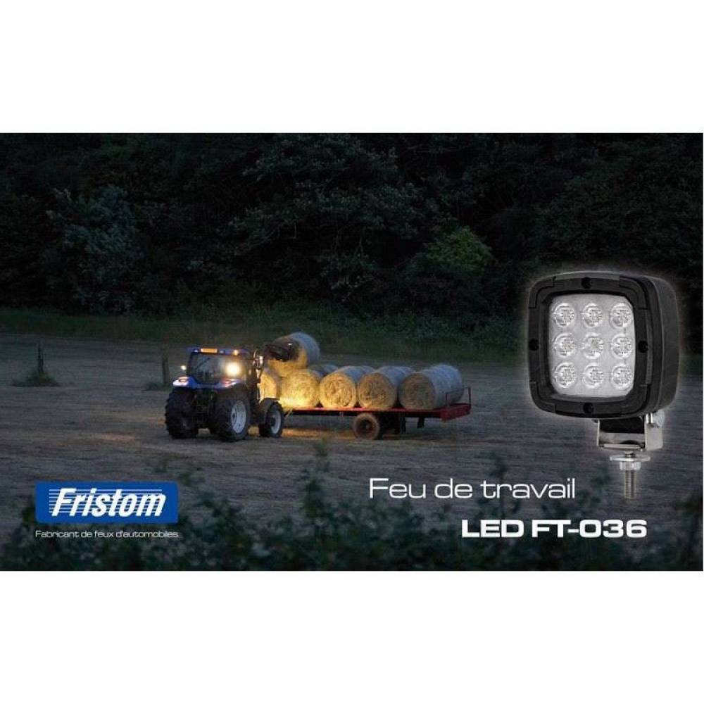 Proiector lucru 100x100, LED, 12-55V, 1300lm, FT-036 Fristom