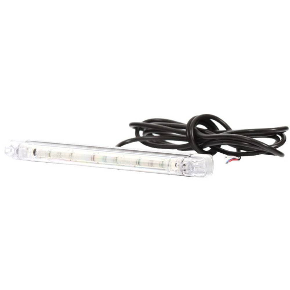 Proiector zi DRL, 9-36V, 9W, cu 2 functii, pozitie si DRL, cu LED, alba W51 271 Was