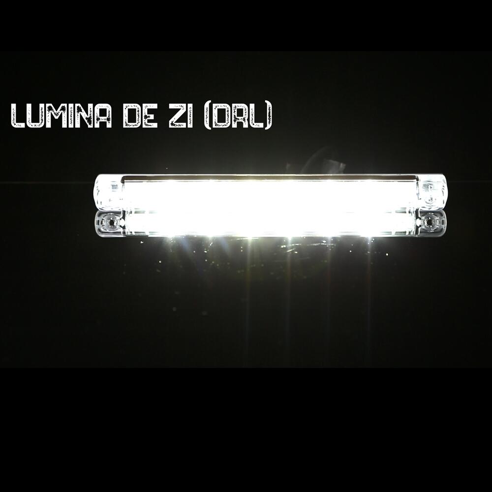 Proiector zi DRL, 9-36V, 9W, cu 2 functii, pozitie si DRL, cu LED, alba W51 271 Was