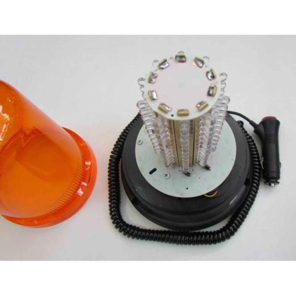 Girofar 12/24V, h200, LED, 120 LED-uri, prindere cu magnet, HS51066 Girofar 12/24V, h200, LED, 120 LED-uri, prindere cu magnet, HS51066