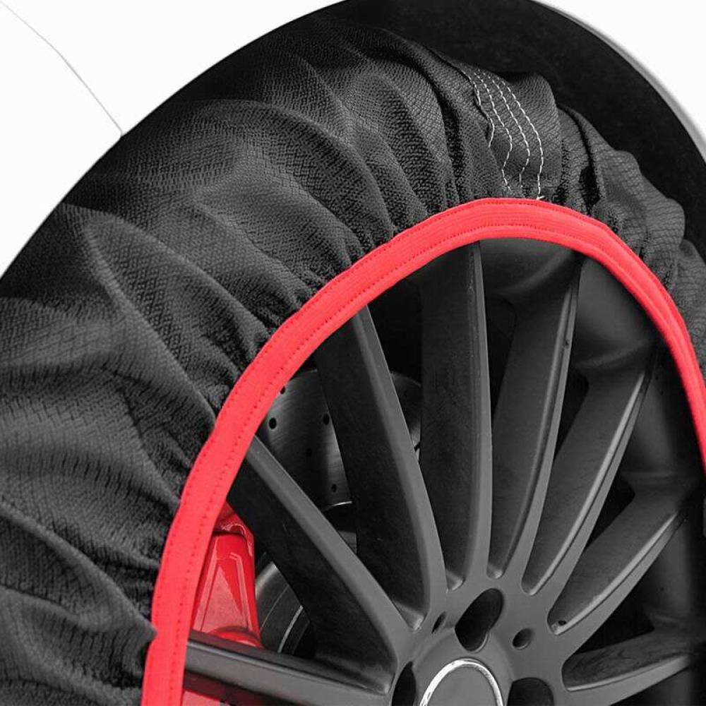 Set 2 huse antiderapante zapada, marimea M, 13''- 18'' Snow Grip Pro 735.52 Heyner 