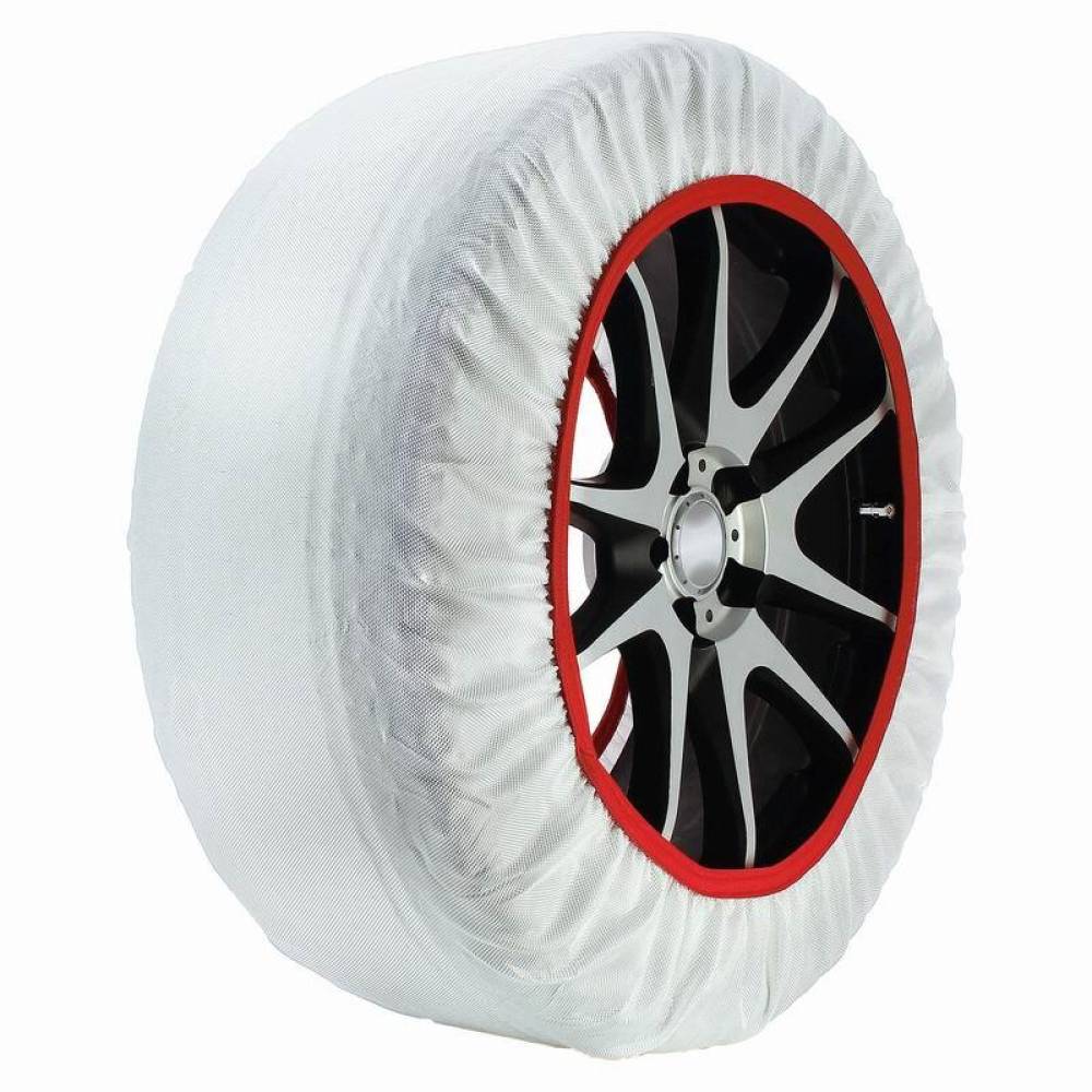 Set 2 huse antiderapante zapada, XXL, albe, 15- 21/22inch, HUSTX05 Husky