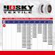 Set 2 huse antiderapante zapada, XXL, albe, 15- 21/22inch, HUSTX05 Husky