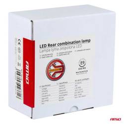 Lampa stop fi140, 3 functii, LED neon, 12-24V, stanga, dreapta 02371 Amio