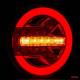 Lampa stop fi140, 3 functii, LED neon, 12-24V, stanga, dreapta 02371 Amio