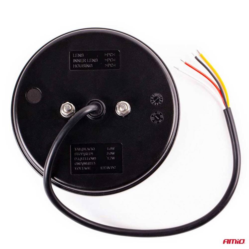 Lampa stop fi140, 3 functii, LED neon, 12-24V, stanga, dreapta 02371 Amio