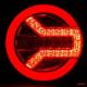 Lampa stop fi140, 3 functii, LED neon, 12-24V, stanga, dreapta 02371 Amio