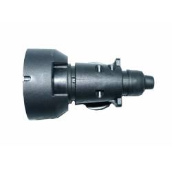 Fisa cu priza 7pini 12V(fara filet) plastic ebonita AS-AB29 / UTB101.31.028