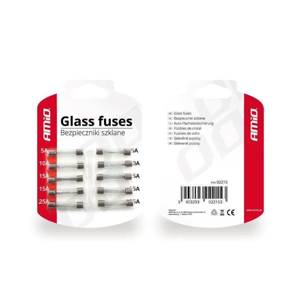 Set sigurante cilindrice sticla 02215 Amio