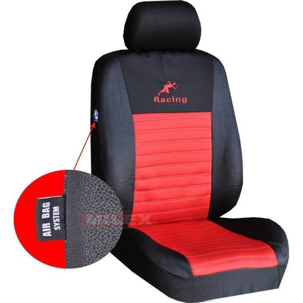 Set huse auto universale, airbag, Racing 47015 Tango Grafit 7011/dg