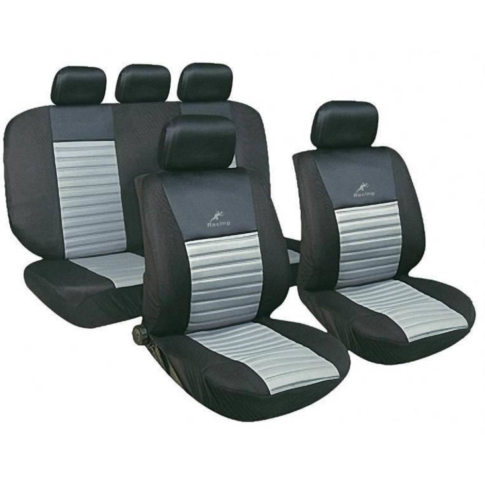 Set huse auto universale, airbag, Racing 47015 Tango Grafit 7011/dg