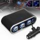 Stecher 3 prize 12 / 24V cu fir, LED, intrerupator si USB, 58614 Carmotion