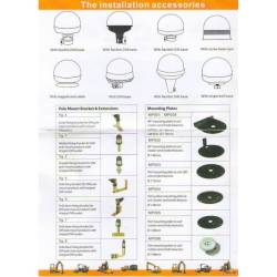 Girofar 12/24V, h205, 80 LED-uri, prindere pe tija flexi, 0688 Automax