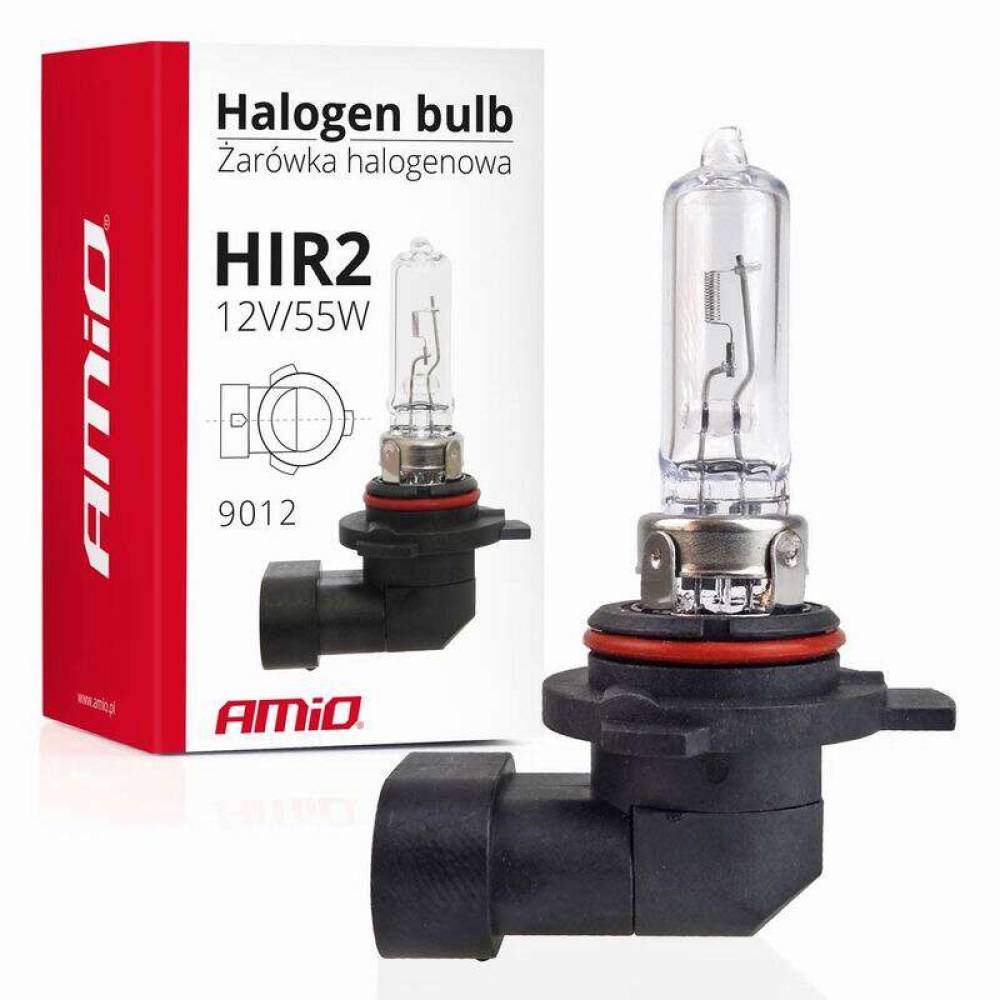 Bec halogen HIR2 12V 55W, P32d-3, 9012 Amio 01125 Bec halogen HIR2 12V 55W, P32d-3, 9012 Amio 01125