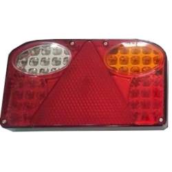 Lampa spate 235x135, 5 functii, 36 Leduri, cu triunghi, dreapta, ZK117D Lampa spate 235x135, 5 functii, 36 Leduri, cu triunghi, dreapta, ZK117D