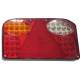 Lampa spate 235x135, 5 functii, 36 leduri, cu triunghi, stanga, ZK117S