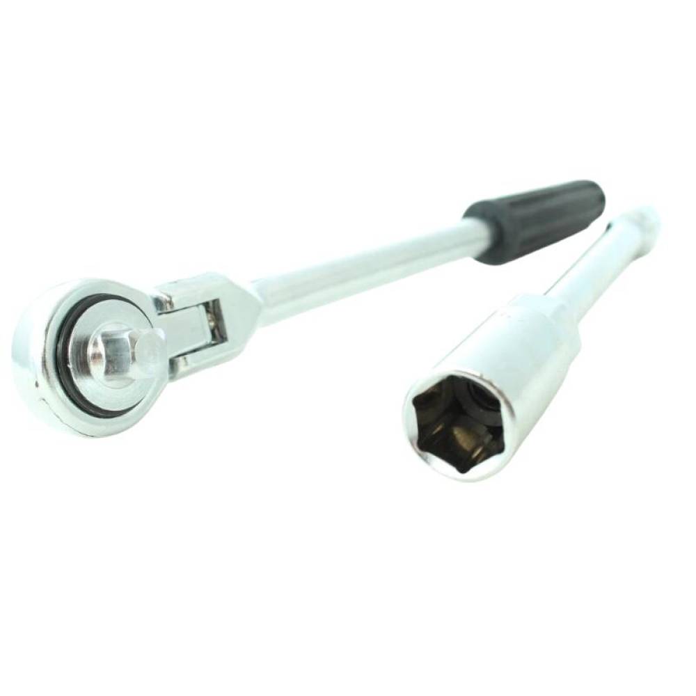 Cheie bujii 21 mm cu clichet și articulație 424.21 Heyner
